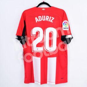 Official 2019-20 Athletic Club Bilbao Home Shirt #20 ADURIZ Size M New Balance - Image 1