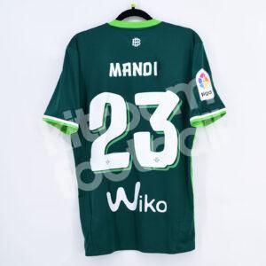 Official 2016-17 Real Betis Away Shirt #23 MANDI Adidas Size M New*
