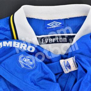 Official 1997-99 Everton Home Shirt Umbro Size L Excellent - Image 4
