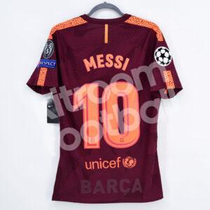 2017-18 Barcelona Player Issue Third Shirt #10 MESSI Size M New Champions League - Image 1