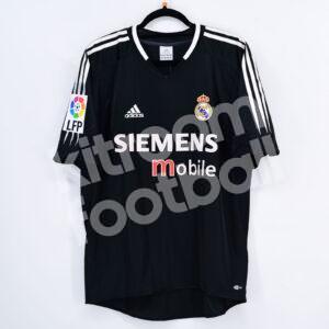 2004-05 Real Madrid Away Black Shirt #5 ZIDANE Size L BNWT - Image 3