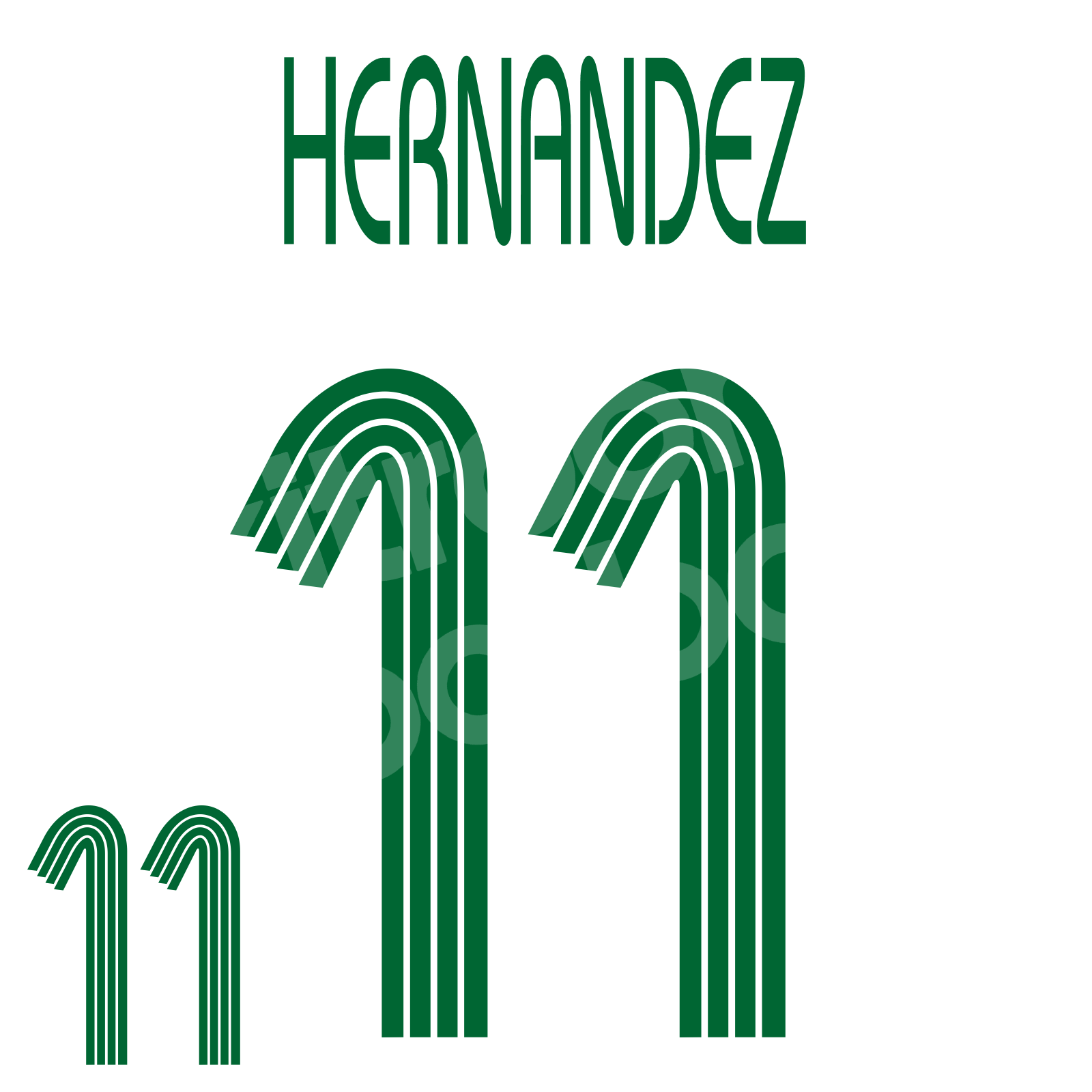 1998 メキシコ アウェイ No.15 HERNANDEZ はやし