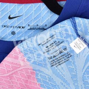 2023-24 Barcelona Home Player Issue Shirt #8 PEDRI Size M UCL Long Sleeves - Image 3