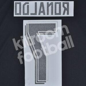 2015-16 Real Madrid Third Name Number Set #7 RONALDO Repro - Image 3