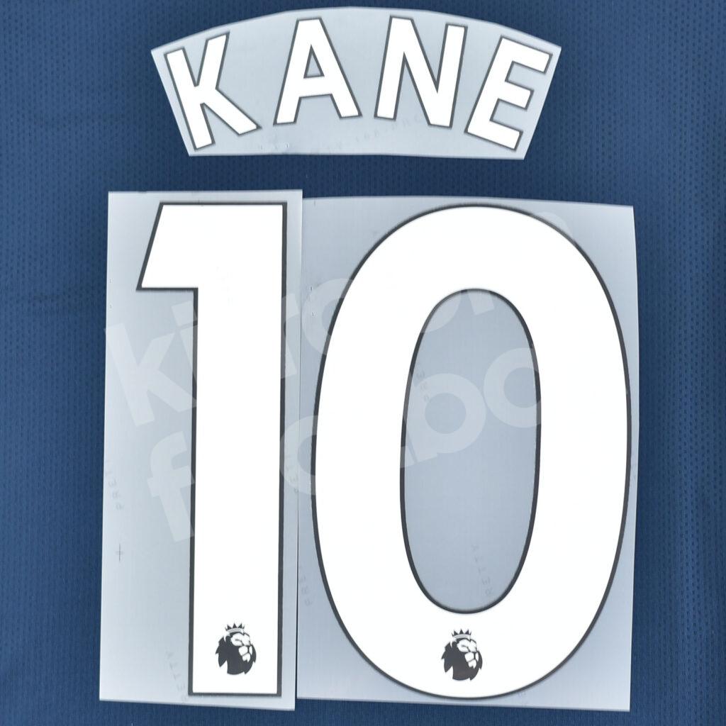 2017-23 Tottenham Hotspur Home Name Number Set #10 Harry KANE Premier ...