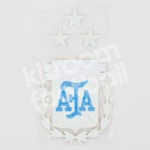 2023-24 Argentina AFA National Team Crest Badge Patch TPU 3 Stars Repro - Image 3