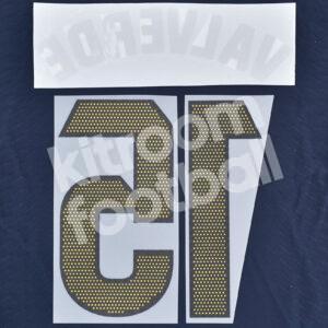 2023-24 Real Madrid Away Name Number Set #15 VALVERDE La Liga Repro - Image 3