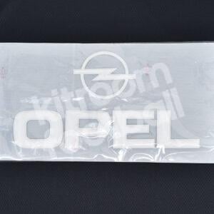 AC Milan Bayern Munich OPEL Sponsor Patch White & Black Flock 3D Repro