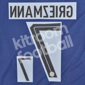 FIFA World Cup 2022 Qatar France Name Number Set Home #7 GRIEZMANN Repro - Image 3