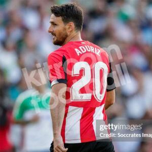 Official 2019-20 Athletic Club Bilbao Home Shirt #20 ADURIZ Size M New Balance - Image 5