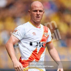 Official 2023-24 Rayo Vallecano Home Shirt #7 ISI Palazon Umbro (Size L) - Image 6