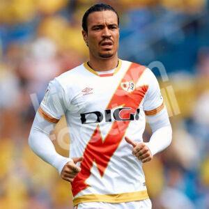 Official 2023-24 Rayo Vallecano Home Shirt #22 RDT Raul de Tomas Umbro Size L - Image 7