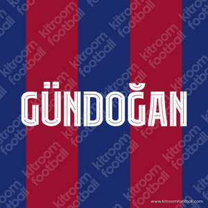 Original 2023-24 FC Barcelona Third Name Block PEDRI La Liga TPT