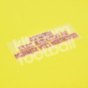 FIFA World Cup Qatar 2022 Spain MDT Patch Red Goalkeeper vs Morocco Repro - Image 4