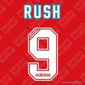 1994-95 Liverpool Home Name Set #9 Ian RUSH (Repro) - Image 1