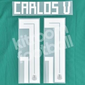 World Cup 2018 Mexico Home Name Number Set #11 CARLOS Vela Repro