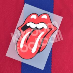 2023-24 Barcelona ROLLING STONES Logo Sponsor Patch Repro v1