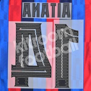 2022-23 Barcelona Womens Home Name Number Set #14 AITANA Repro - Image 3