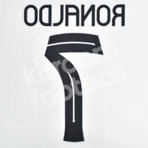 2023-24 Al Nassr Third Name Number Set #7 RONALDO Repro - Image 3