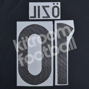 2012-13 Real Madrid Away Name Number Set #10 ÖZIL Repro - Image 3