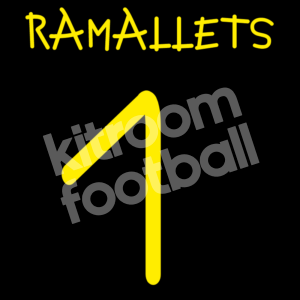 2013-14 Barcelona Gamper Trophy Name Number Set #1 RAMALLETS Repro