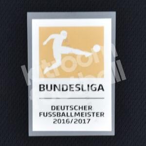 2017-18 Bundesliga Deutscher Fussballmeister 2016/2017 Bayern Munich Patch Badge Repro