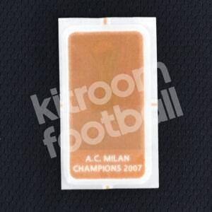 FIFA World Champions 2007 AC Milan Patch Badge Flock 3D Repro - Image 3