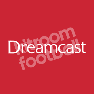 1999-02 Arsenal DREAMCAST Sponsor Patch White Flock Repro - Image 1