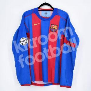 2004-05 Barcelona Retro Edition Home Shirt #30 MESSI Champions League LS (M) - Image 6