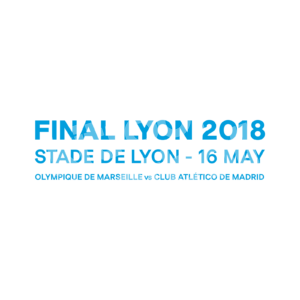 2018 Olympique Marseille Final UEFA Europa League MDT Match Detail Patch Repro