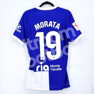 2023-24 Atletico Madrid Player Issue Home Shirt #19 MORATA La Liga Size L New