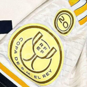 Original Player Issue 2023-24 Real Madrid + 20 Copa del Rey Patch vs Atletico Madrid - Image 4