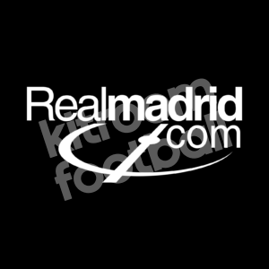 2001-02 Real Madrid .com Sponsor Patch Away White Repro