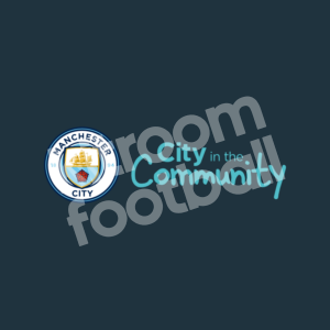 2023-24 Manchester City in the Community Third Sponsor Patch Repro