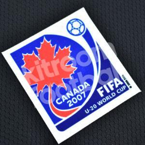 FIFA World Cup U-20 Canada 2007 Patch Flock Repro - Image 4