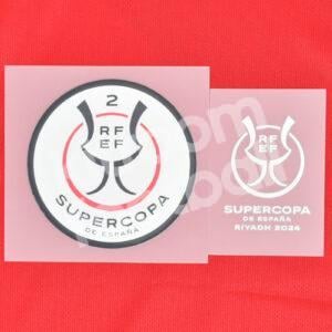 Original Player Issue 2024 Atletico Madrid Semifinal Supercopa Patch vs Real Madrid Riyadh - Image 1