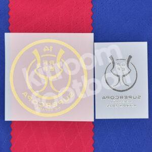 Original Player Issue 2024 Barcelona Final Supercopa Patch vs Real Madrid Riyadh - Image 3