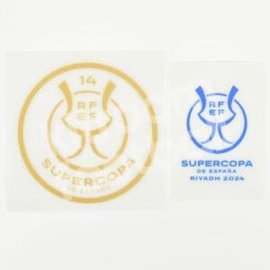 Original Player Issue 2024 Barcelona Semifinal Supercopa Patch vs Osasuna Riyadh