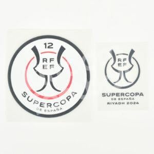 Original Player Issue 2024 Real Madrid Final Supercopa Patch Riyadh