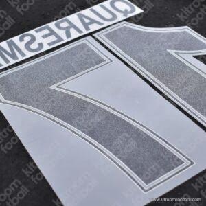 2015-19 Besiktas Away Name Number Set #17 QUARESMA Repro - Image 3