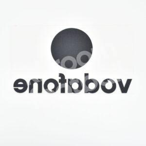 2003-06 Manchester United Vodafone Sponsor Patch Red Repro - Image 3