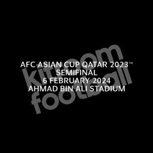 AFC Asian Cup Qatar 2023 South Korea vs Jordania Match Detail MDT Patch Repro
