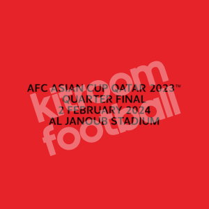 AFC Asian Cup Qatar 2023 South Korea vs Australia Match Detail MDT Patch Repro