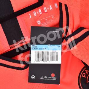 2019-20 PSG Paris Jordan Authentic Away Shirt #10 NEYMAR JR Match Vaporknit Size M - Image 4