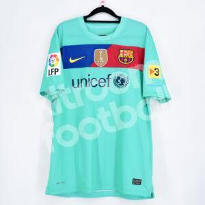 2010-11 Barcelona Away Shirt #7 DAVID VILLA Size L (Very Good) - Image 3