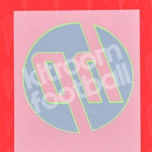 Original Player Issue 2023-24 Real Madrid HP Green Sponsor Patch - Image 3