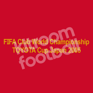 FIFA Club World Championship 2005 Liverpool MDT Match Patch TOYOTA Cup Japan Repro