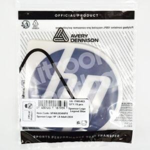 Official 2023-24 Real Madrid HP Navy Blue Sponsor Patch - Image 4