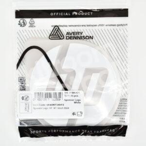 Official 2023-24 Real Madrid HP White Sponsor Patch - Image 4