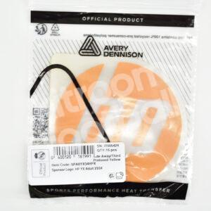 Official 2023-24 Real Madrid HP Yellow Sponsor Patch - Image 4